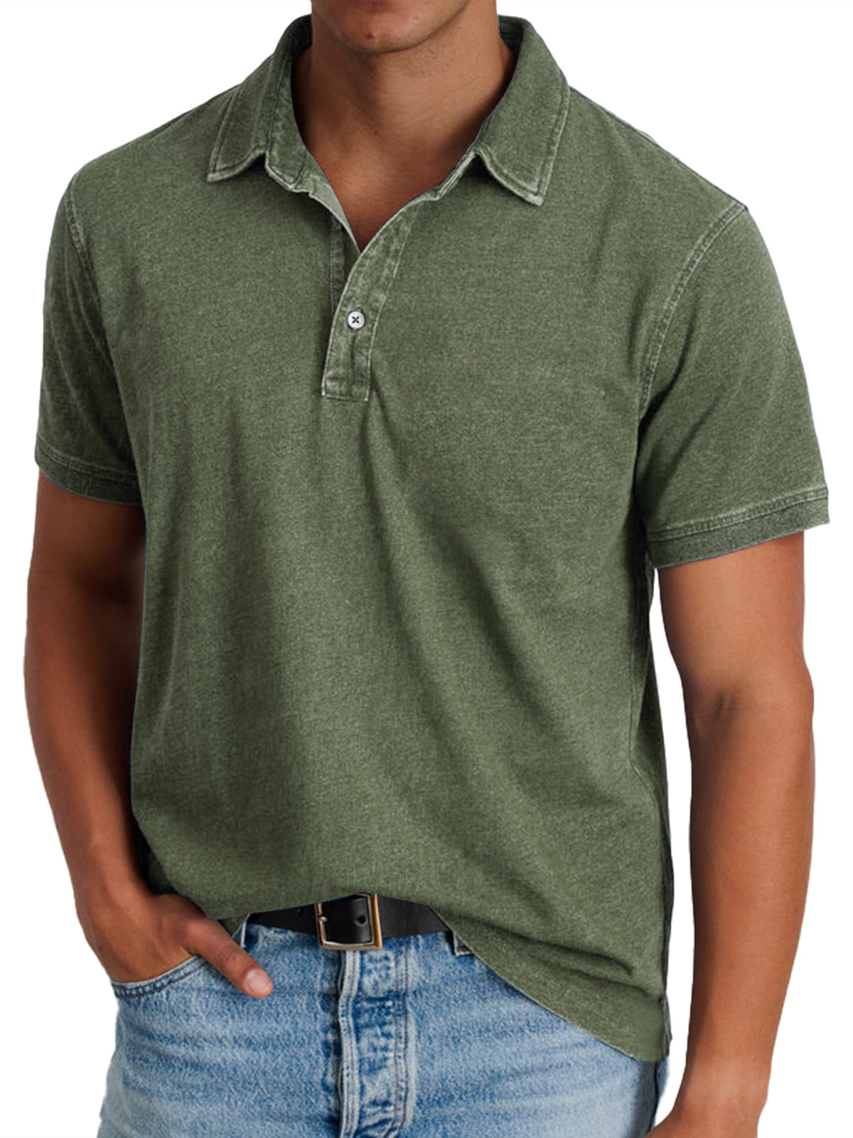 Aurelian | Polo mit Kragen