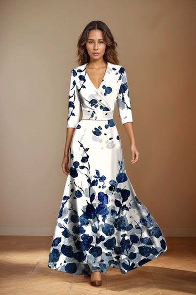 Ottilie | Zeitloses Blumen-Kleid