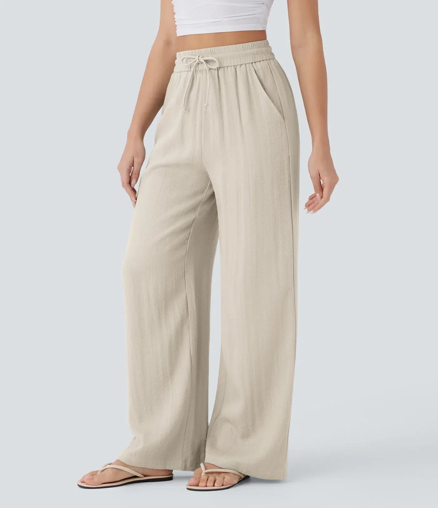 Leontine | Luftige Legere Leinenhose