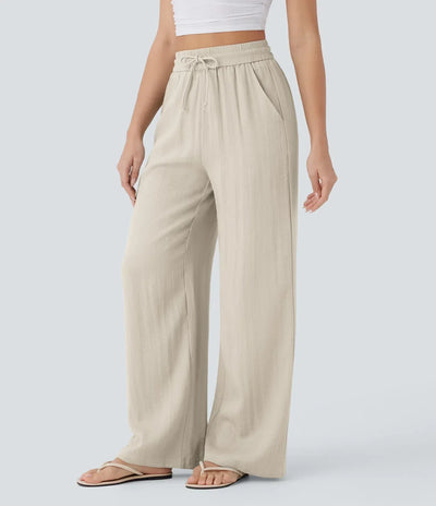 Leontine | Luftige Legere Leinenhose