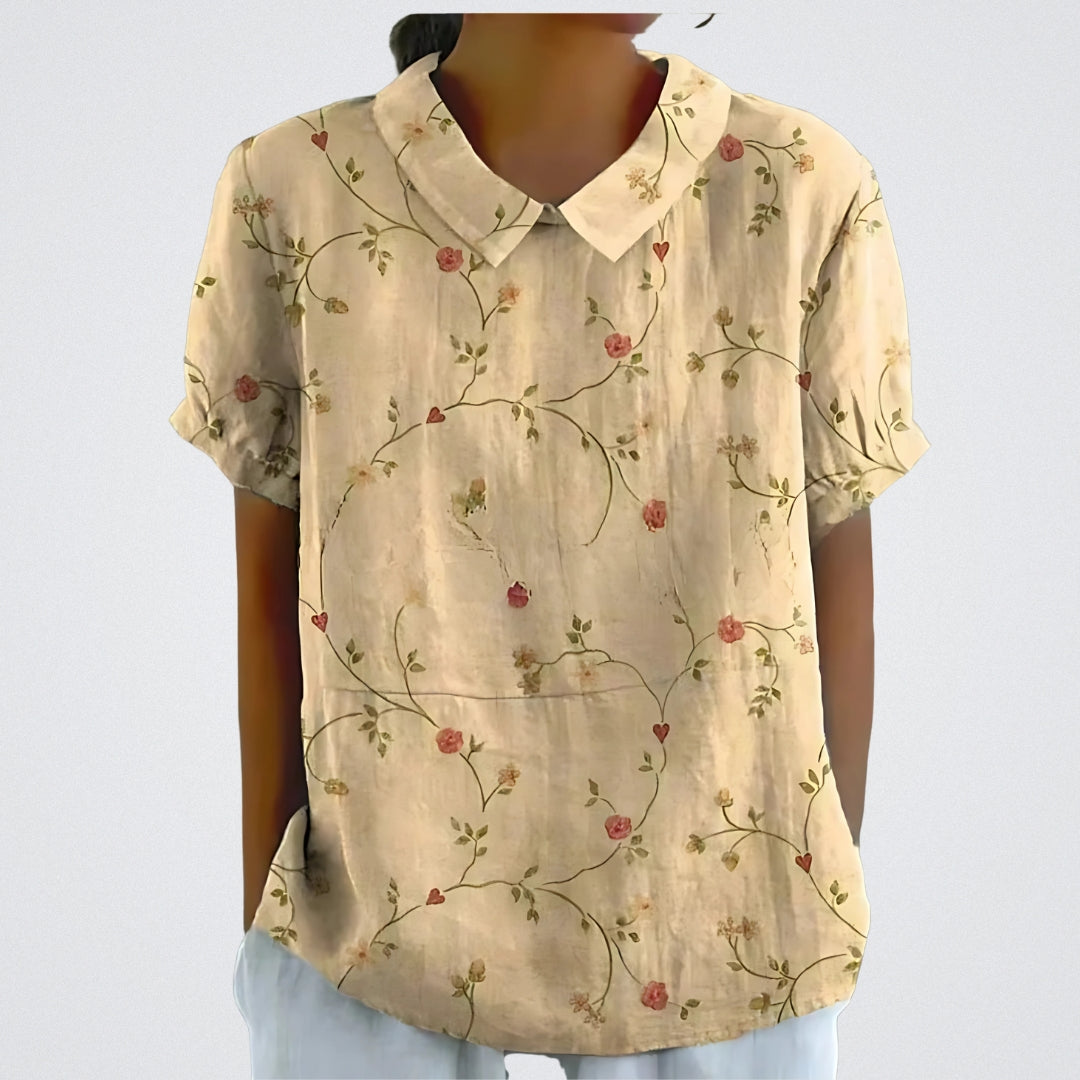 Anneliese | Blumenmuster Bluse