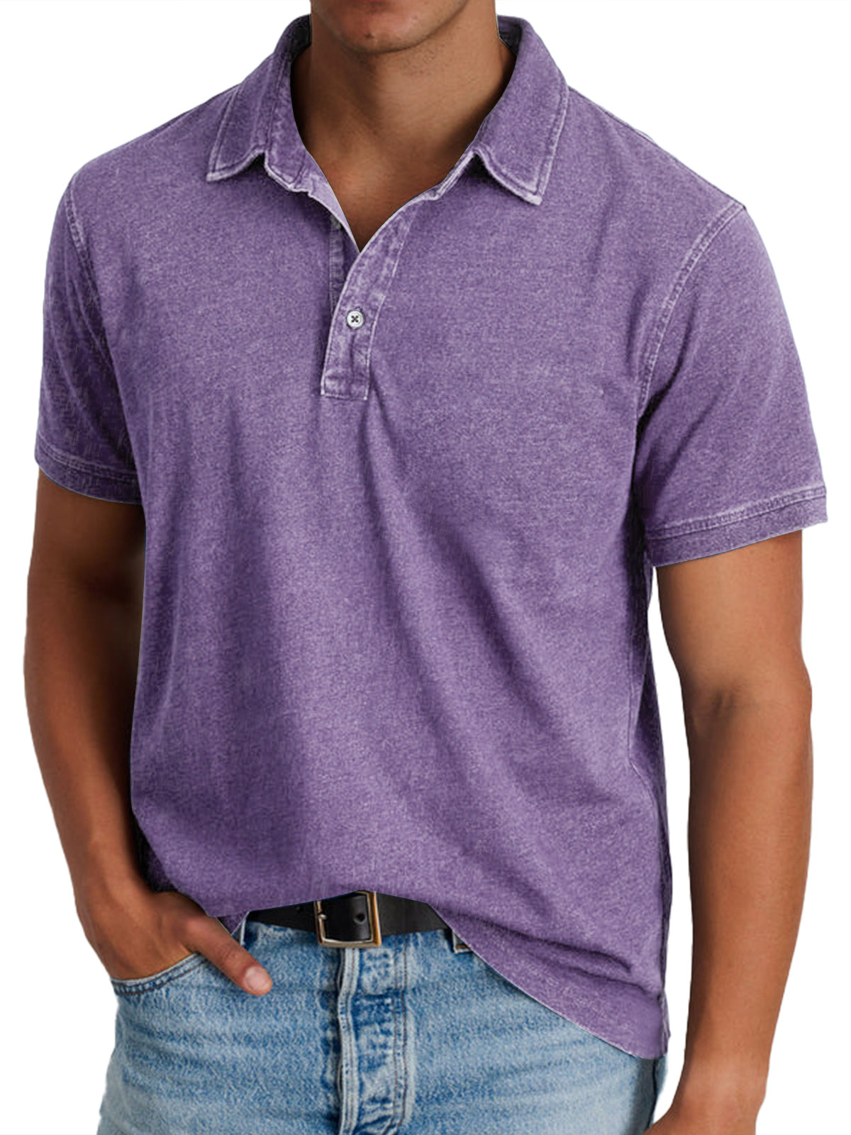 Aurelian | Polo mit Kragen
