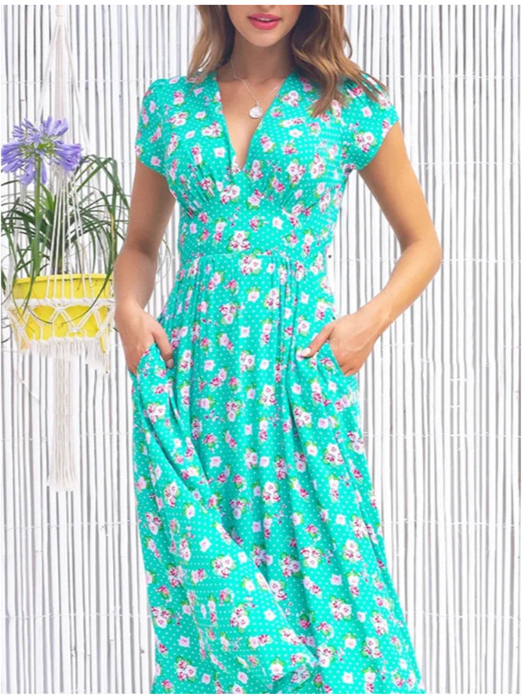Liora | Midikleid mit Knopfleiste