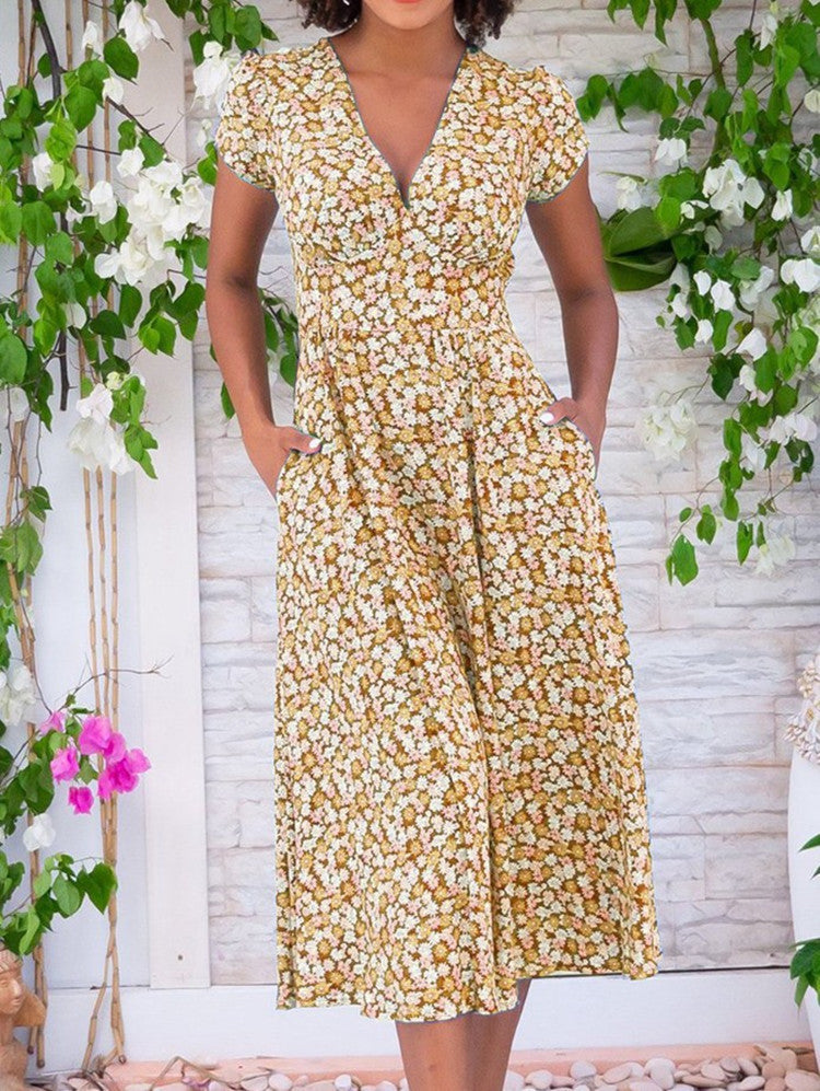 Liora | Midikleid mit Knopfleiste