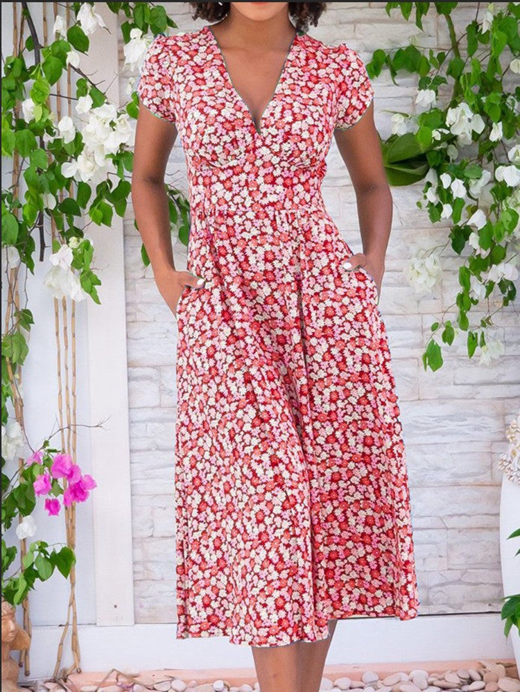 Liora | Midikleid mit Knopfleiste