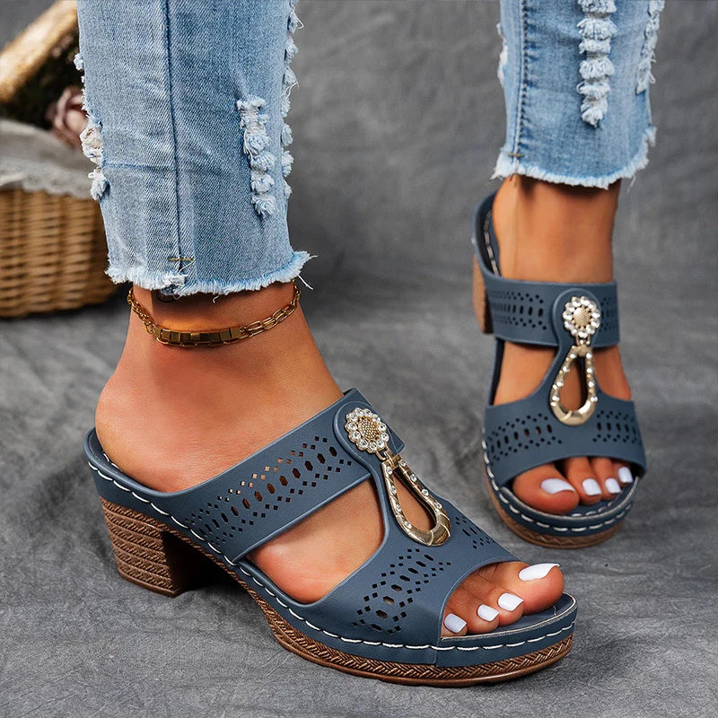 Zelinda | Schicke Orthopädische Komfortsandalen