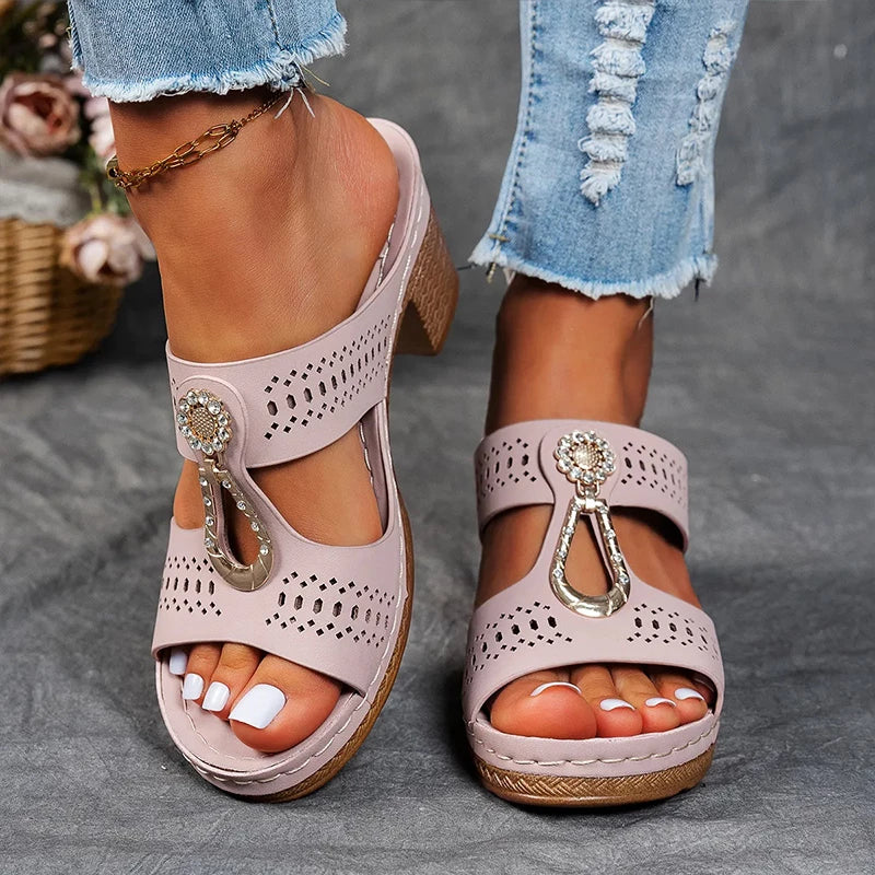 Zelinda | Schicke Orthopädische Komfortsandalen