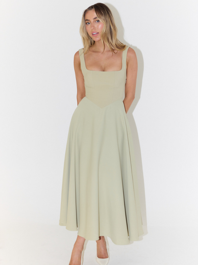 Rowena | Elegantes Kleid in Rot