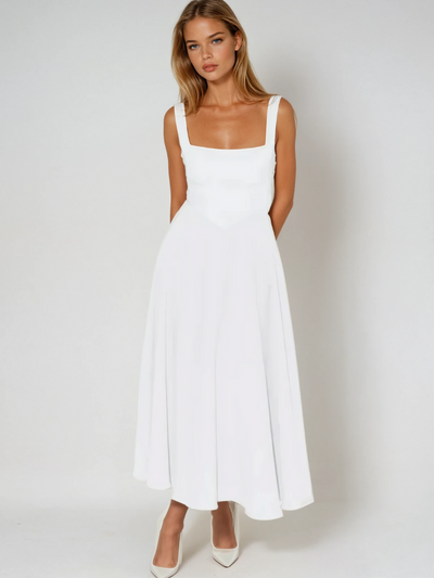 Rowena | Elegantes Kleid in Rot