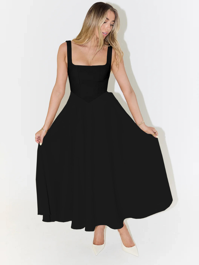 Rowena | Elegantes Kleid in Rot