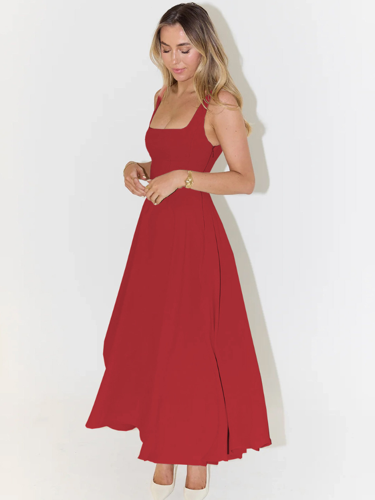 Rowena | Elegantes Kleid in Rot