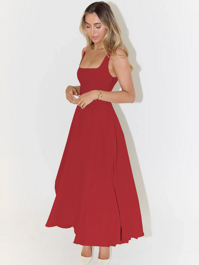 Rowena | Elegantes Kleid in Rot