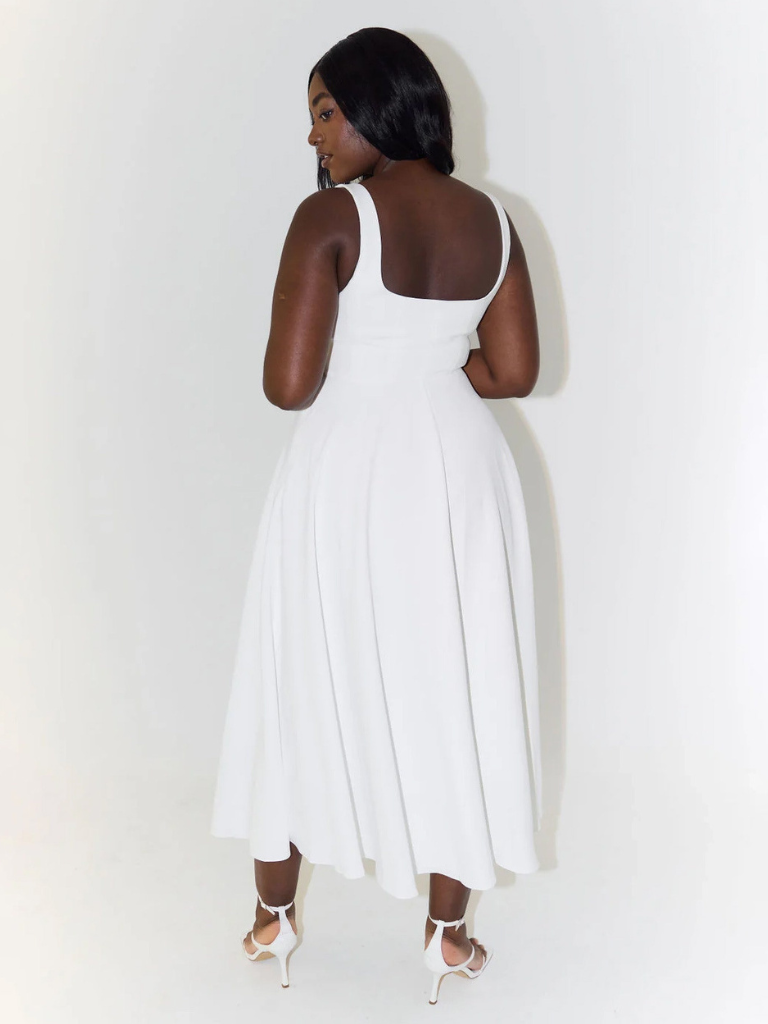 Rowena | Elegantes Kleid in Rot