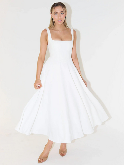Rowena | Elegantes Kleid in Rot