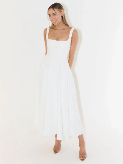 Rowena | Elegantes Kleid in Rot