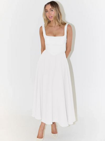 Rowena | Elegantes Kleid in Rot