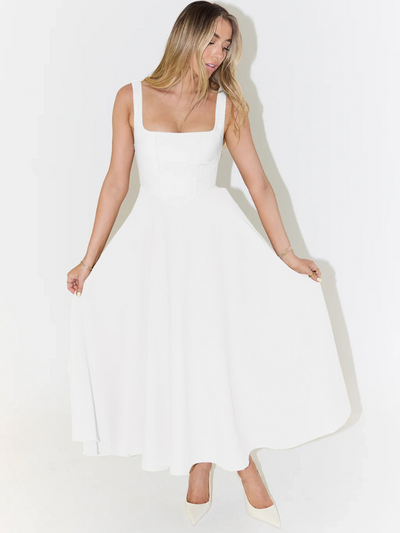 Rowena | Elegantes Kleid in Rot