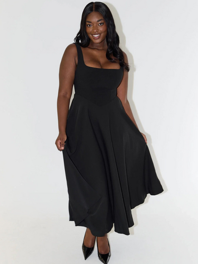 Rowena | Elegantes Kleid in Rot
