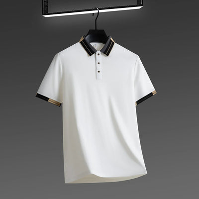 Corbinian | Polo mit Kontrastdetails