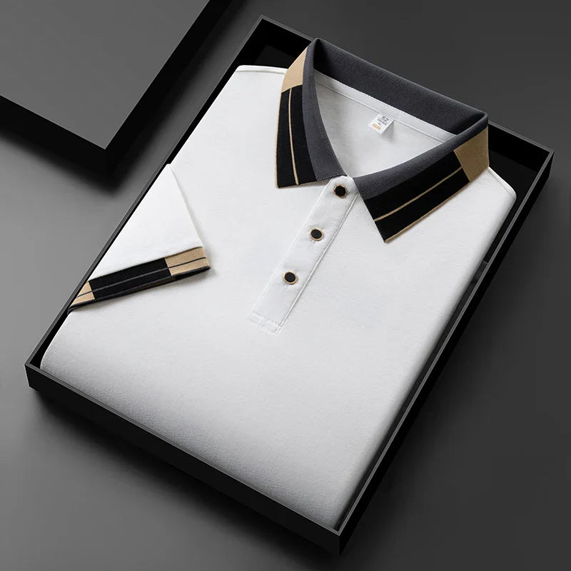 Corbinian | Polo mit Kontrastdetails