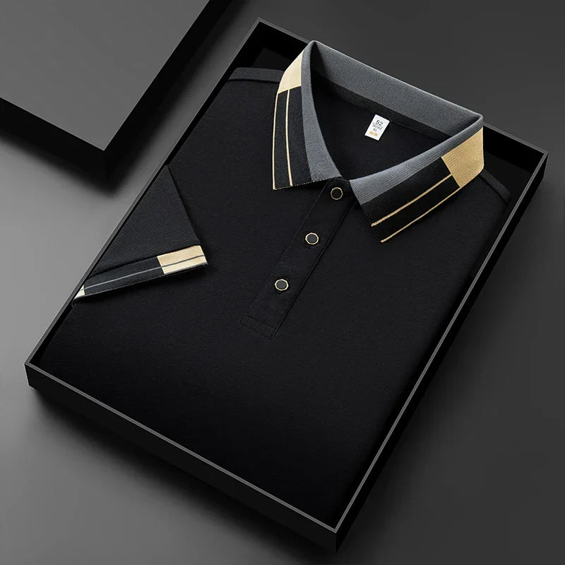 Corbinian | Polo mit Kontrastdetails