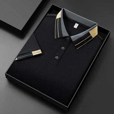 Corbinian | Polo mit Kontrastdetails