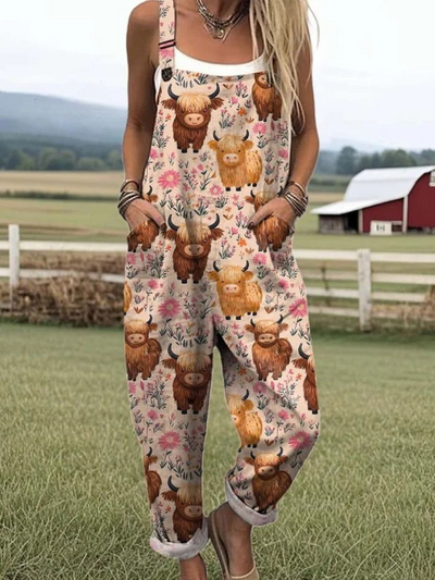 Ivalina | Künstlerischer Stil-Jumpsuit