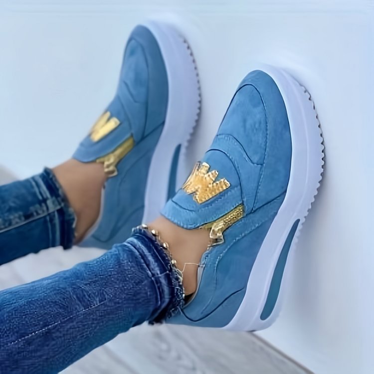 Irmelin | Orthopädische Slip-On Plattform-Sneaker