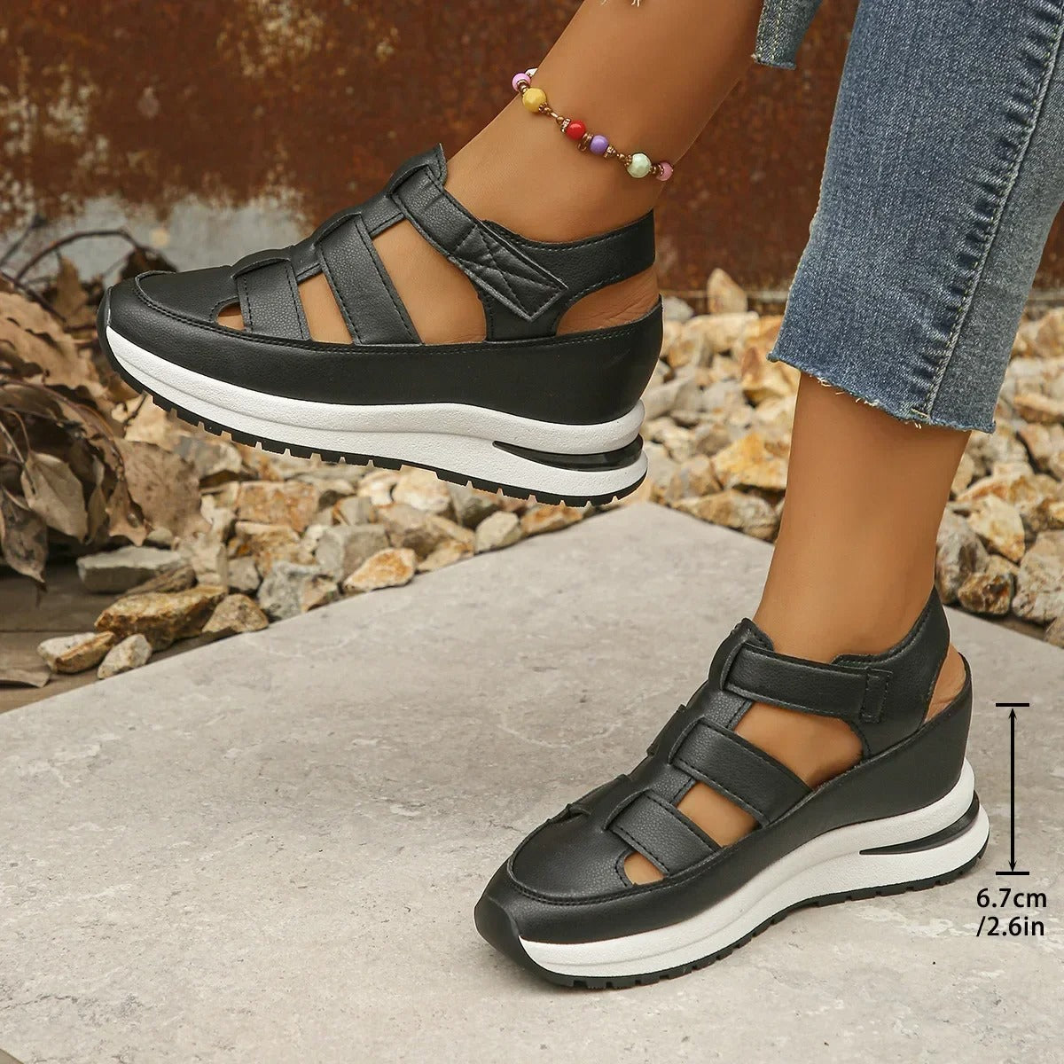 Adelgunde | Ergonomische Damensandalen mit Stil