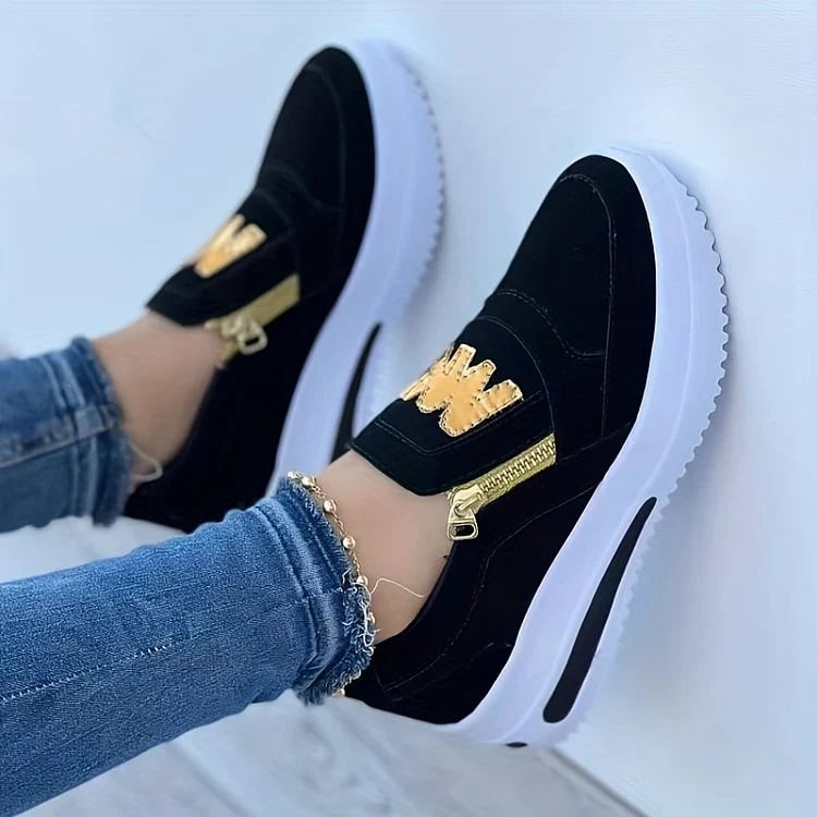 Irmelin | Orthopädische Slip-On Plattform-Sneaker
