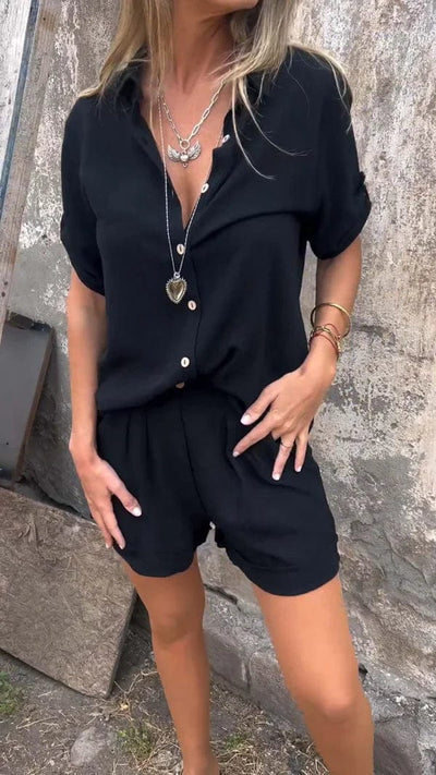 Greta | Luftiges Leinen Set