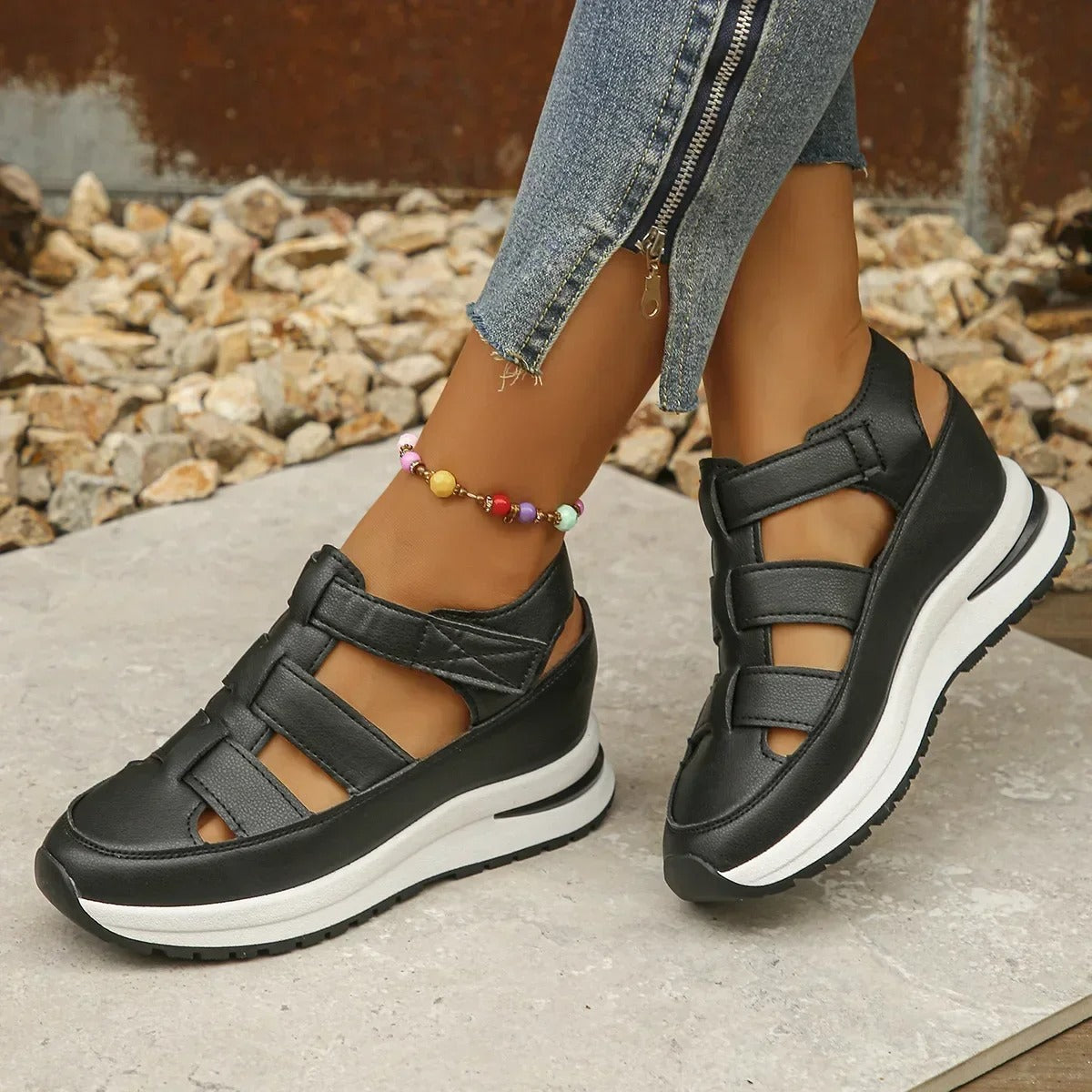 Adelgunde | Ergonomische Damensandalen mit Stil