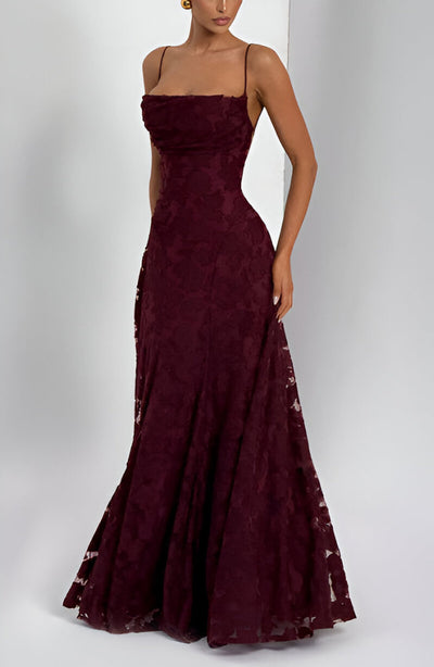 Amirelle | Spitzenkorsett-Maxikleid