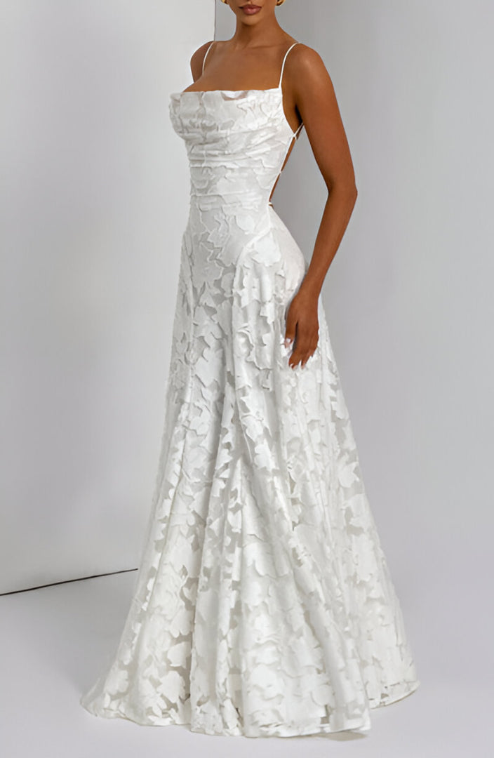 Amirelle | Spitzenkorsett-Maxikleid