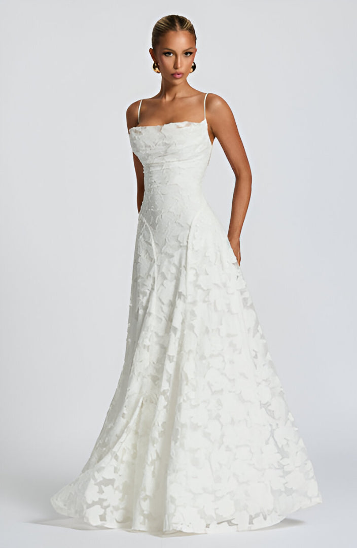 Amirelle | Spitzenkorsett-Maxikleid