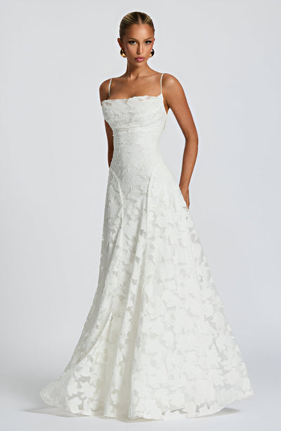 Amirelle | Spitzenkorsett-Maxikleid