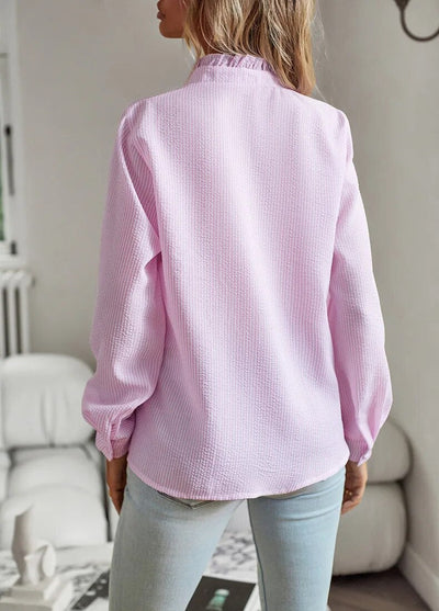 Loretta | Bluse mit Rüschenärmeln