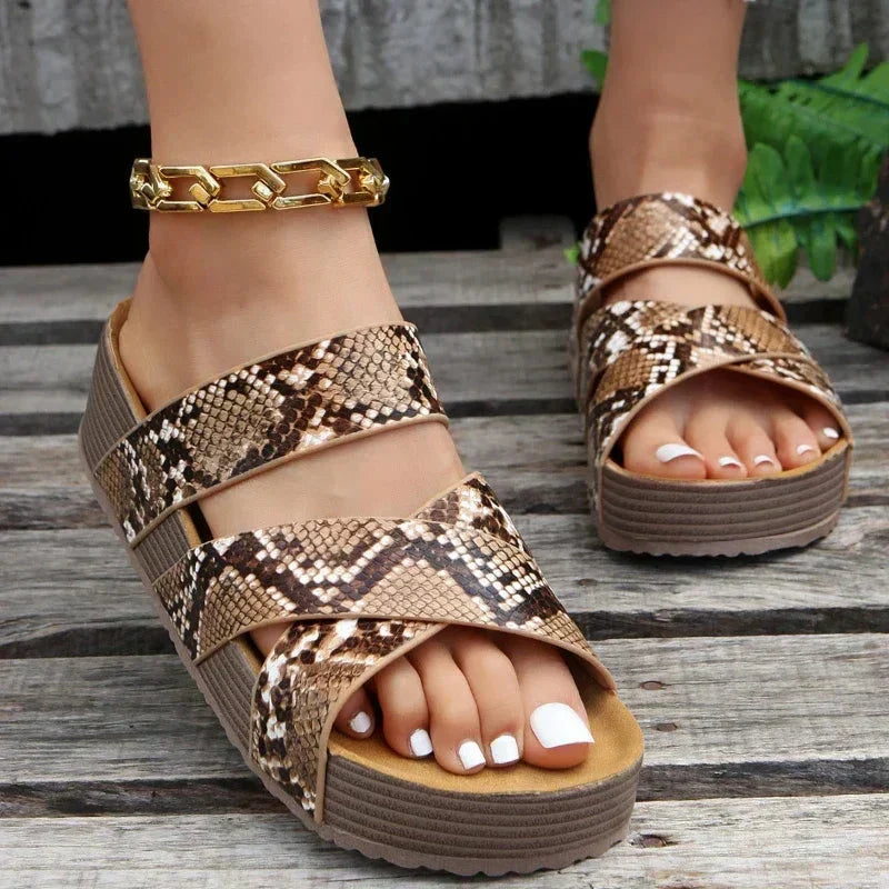 Clarinda | Orthopädische Ledersandalen in Premiumqualität