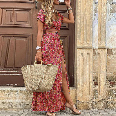 Amelina | Luftiges Boho-Maxikleid