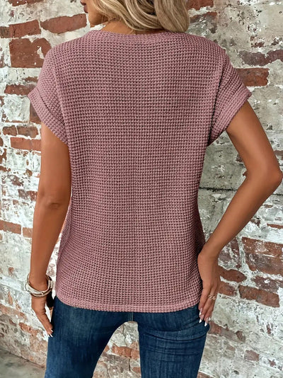 Wibke | Elegante Bluse mit Rundhalsausschnitt