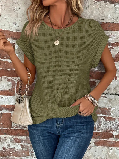 Wibke | Elegante Bluse mit Rundhalsausschnitt
