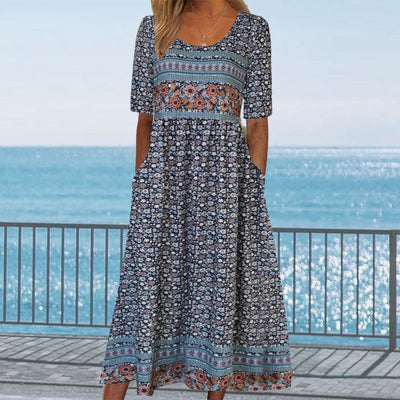 Viviane | Elegantes Boho-Kleid mit Wohlfühlfaktor