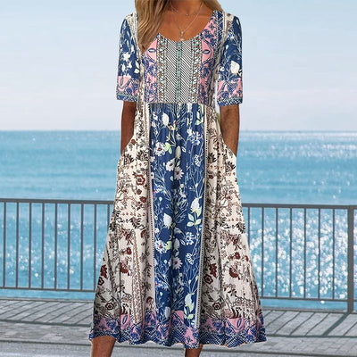 Viviane | Elegantes Boho-Kleid mit Wohlfühlfaktor
