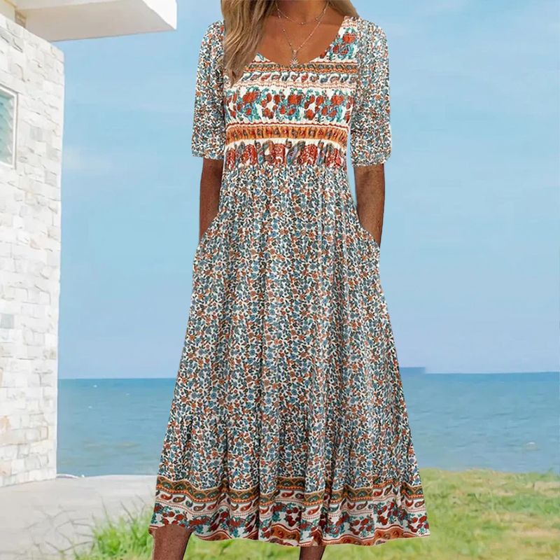 Viviane | Elegantes Boho-Kleid mit Wohlfühlfaktor