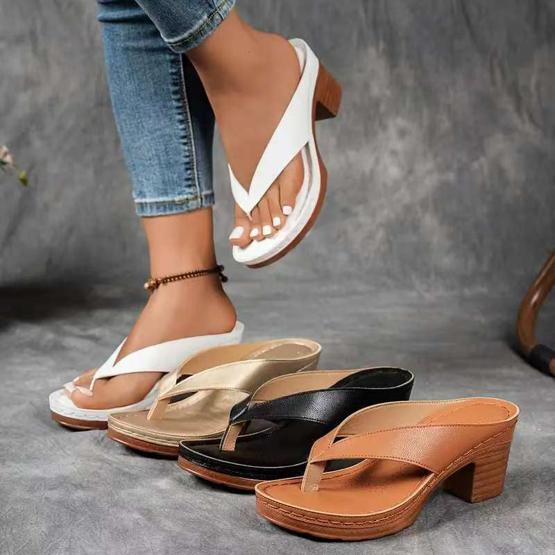 Nerina | Orthopädische Stützsandalen mit Absatz